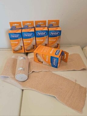 Tensor Bandage First Aid - Support & Compression Ankles/ Wrists 4inch x 5yards